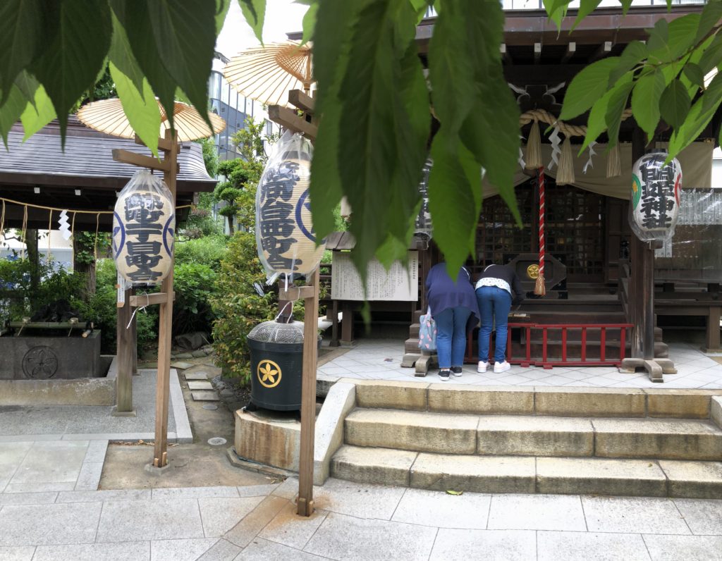 2024年、太田姫稲荷神社例大祭の一コマ